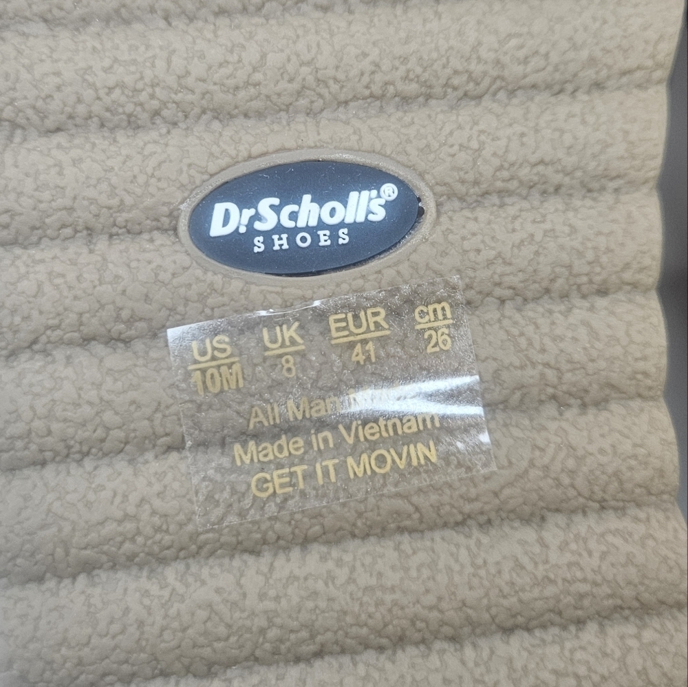 Dr. Scholl's Iconic Buckle Sandals- Get it Movin Black And Tan NWT Sz 10 - Picture 8 of 11